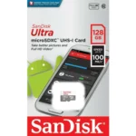 Sandisk Ultra 128GB Microsd Memory Card C10 100MBs