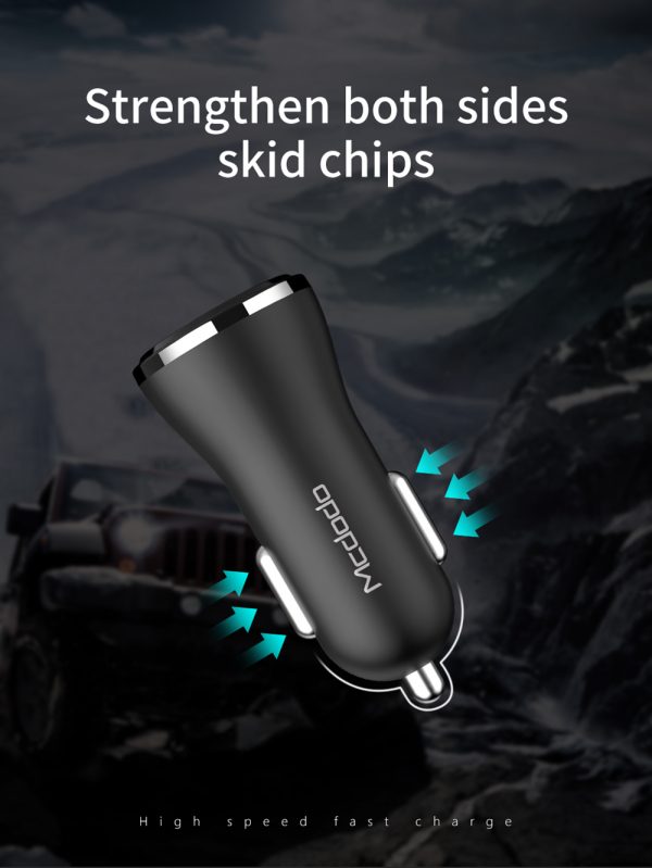 MCDODO Cool Series QC3.0 30W Dual USB Ports car charger | CC-4910 - Image 3
