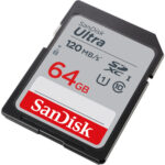Sandisk Ultra 64GB SD MEMORY CARD 120MB/s  SDXC UHS-1 - SDSDUN4-064G-GN6IN