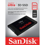 Sandisk Ultra 3D 500GB SSD - SDSSDH3-500GB